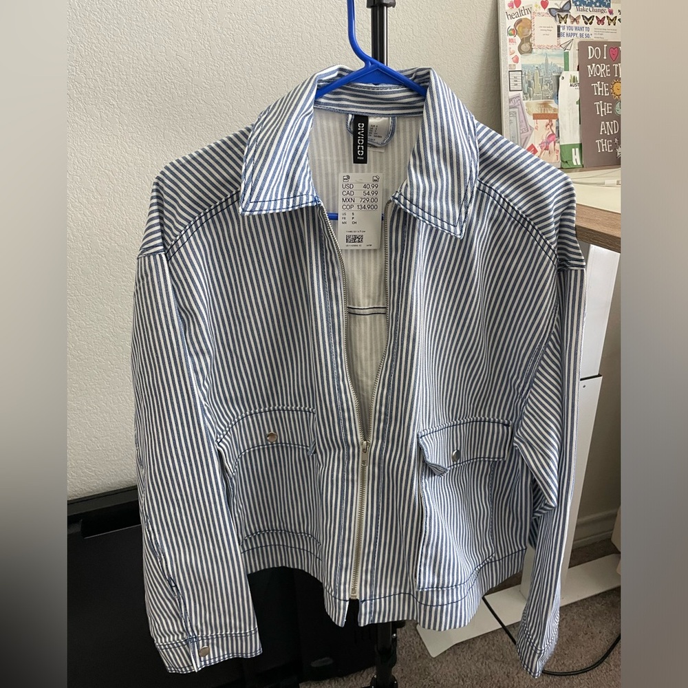 *New* Striped H&M Jacket